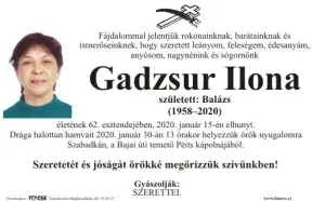 Gadzsur Ilona