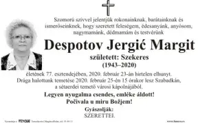 Despotov Jergić Margit