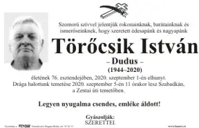 Törőcsik István