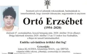 Ortó Erzsébet