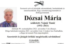 Dózsai Mária