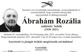 Ábrahám Rozália