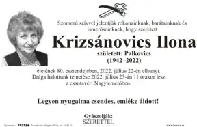 Krizsánovics Ilona