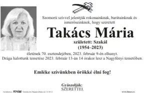 Takács Mária