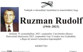 Ruzman Rudolf