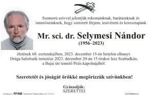 Dr. Selymesi Nándor
