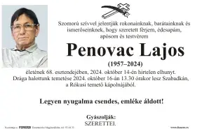Penovac Lajos
