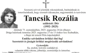 Tancsik Rozália